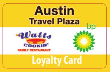 Austin Travel Plaza Rewards