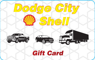 Dodge City Shell Gift Card