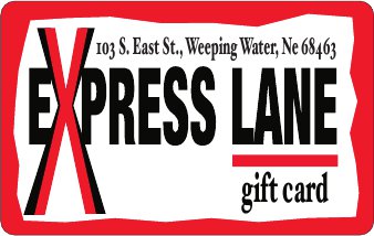 Express Lane Gift Card