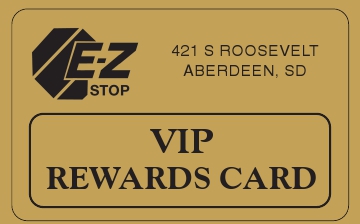 EZ Stop Reward Card